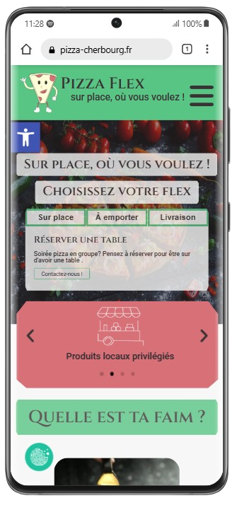 rendu visuel site internet responsive mobile