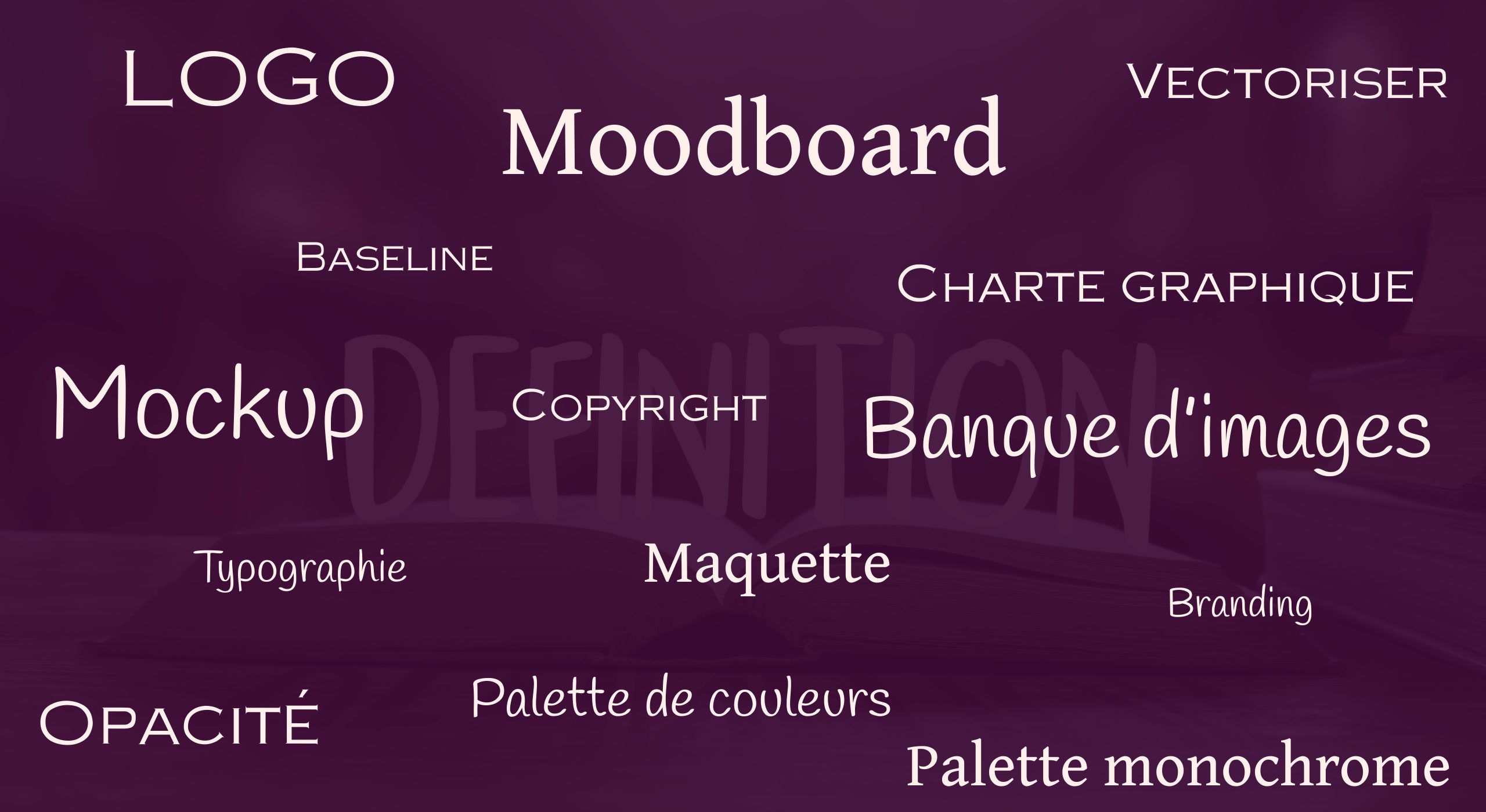 15 définitions à connaître pour mieux échanger avec votre graphiste