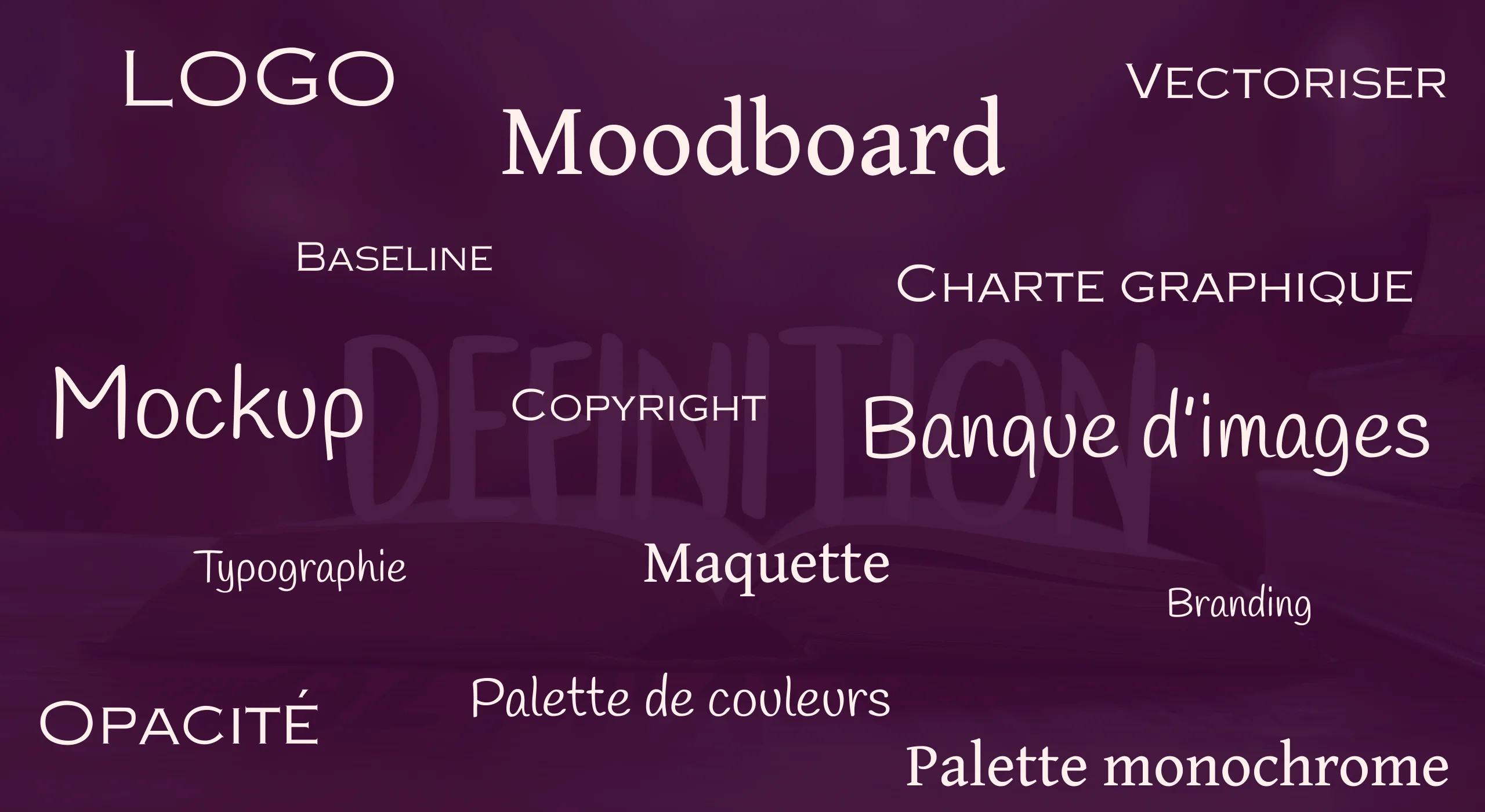 pour mieux échanger avec votre graphiste