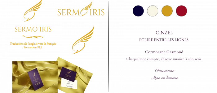 Logos et identité visuelle Sermo Iris