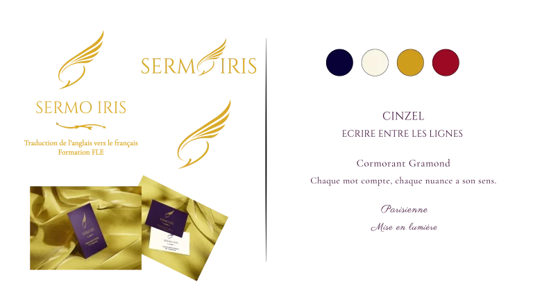 Logos et identité visuelle Sermo Iris