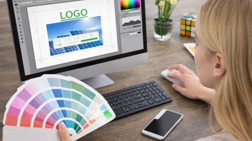 Identité visuelle graphiste ou IA